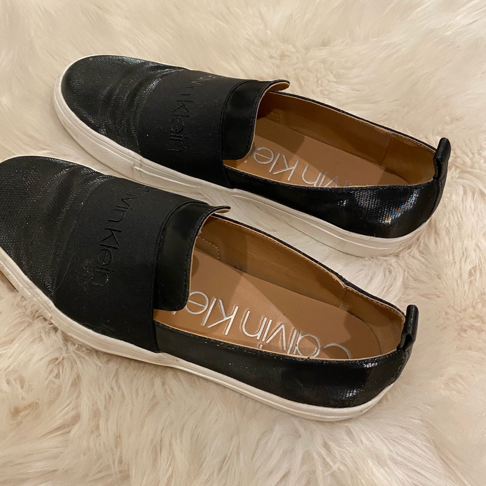 Calvin Klein slip ons